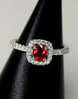 ルージュシリーズ / EC1050|ルビー0.5ct・婚約指輪