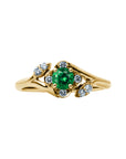 ルージュシリーズ / EC1030|ルビー0.5~1.0ct・婚約指輪(サファイア・ツァボライト変更可)