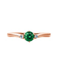 ルージュシリーズ / EC1036|ルビー0.5~1.0ct・婚約指輪(サファイア・ツァボライト変更可)