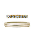 パヴェ・エタニティ ペアリング (2.6mm / 3.0mm) MC1043 - MC1002