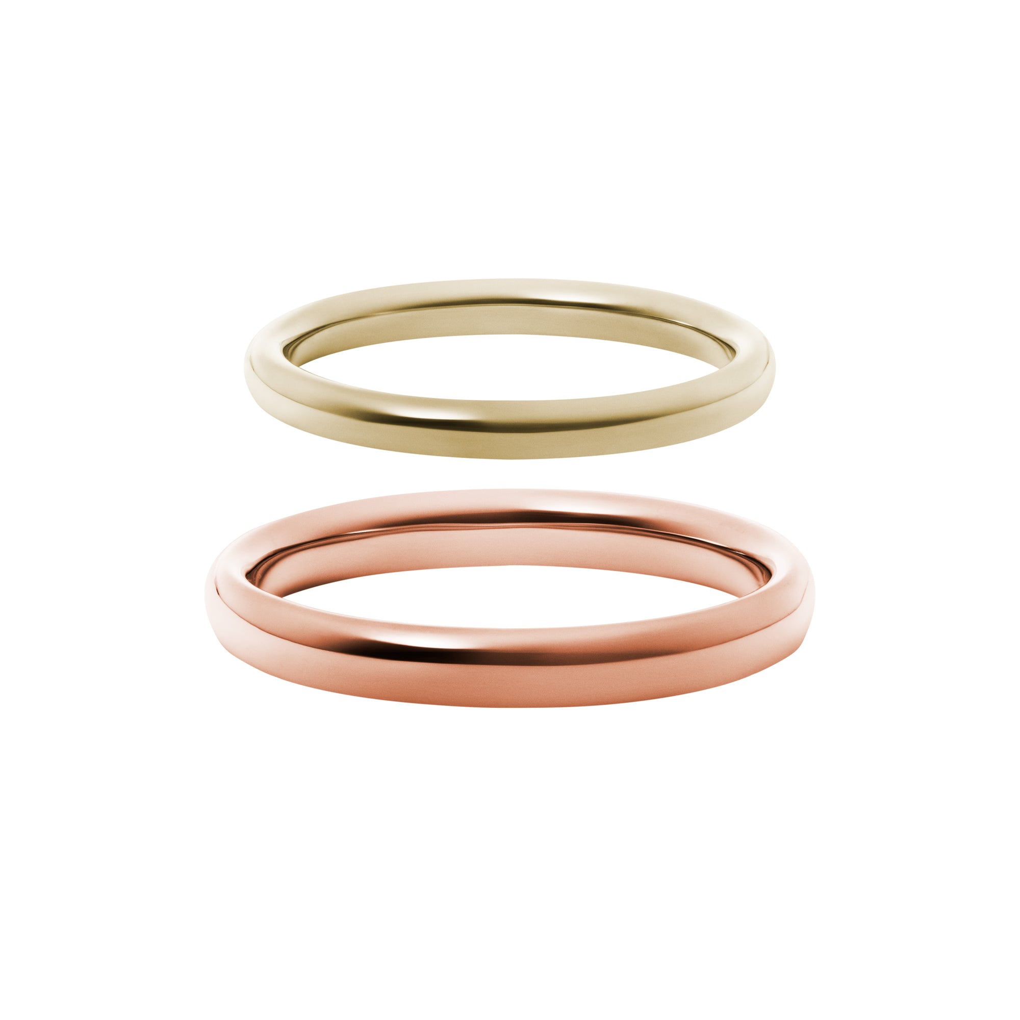 内甲丸極み /コンフォート・オーバル ペアリング (2.0mm / 2.7mm) MC1057 - MC1058 店頭限定