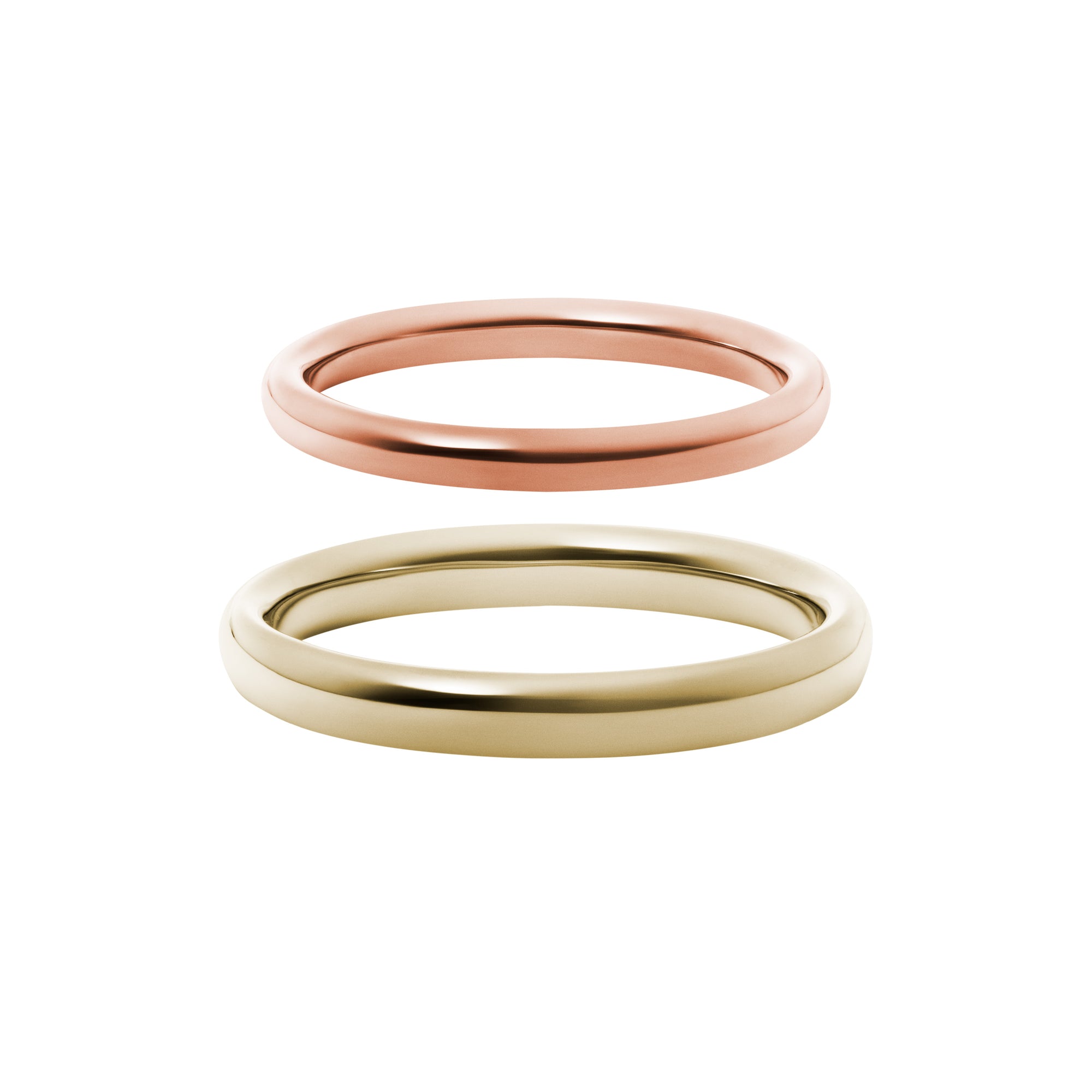 内甲丸極み /コンフォート・オーバル ペアリング (2.0mm / 2.7mm) MC1057 - MC1058 店頭限定