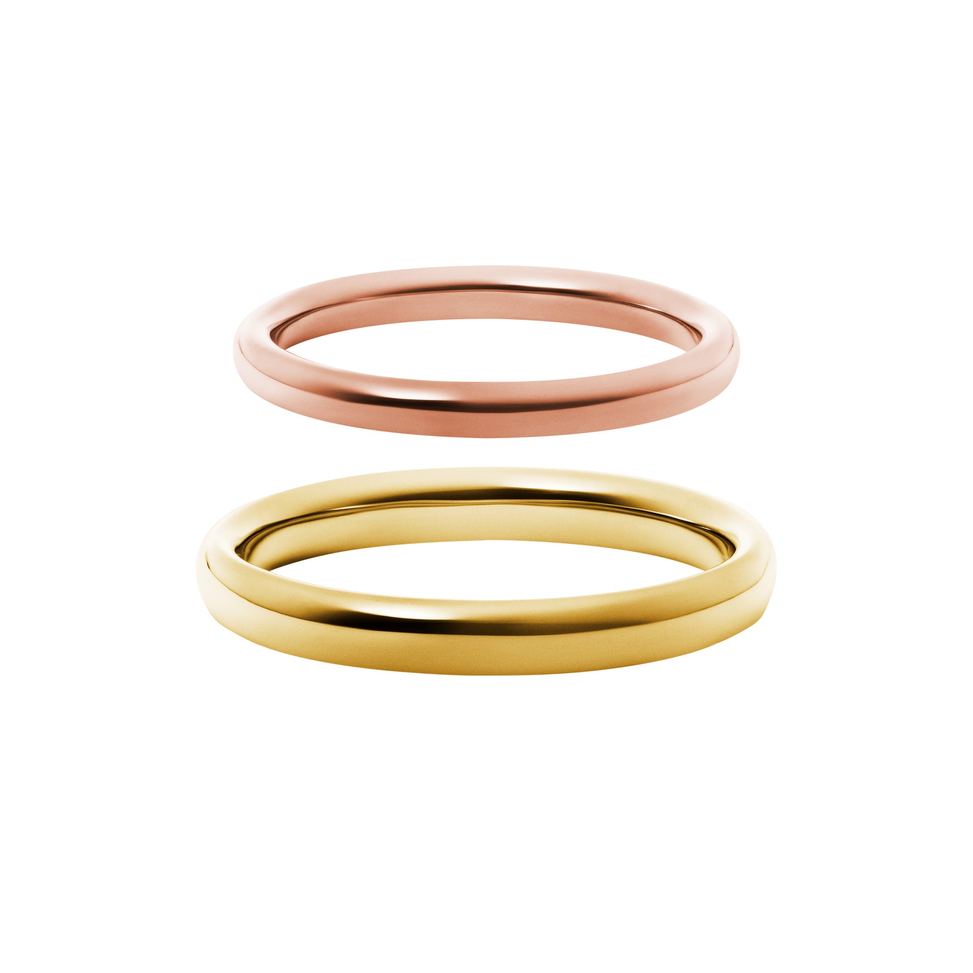 内甲丸極み /コンフォート・オーバル ペアリング (2.0mm / 2.7mm) MC1057 - MC1058 店頭限定