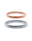 内甲丸極み /コンフォート・オーバル ペアリング (2.0mm / 2.7mm) MC1057 - MC1058 店頭限定
