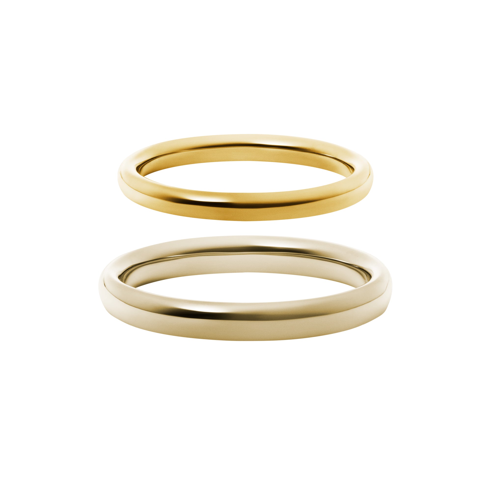 内甲丸極み /コンフォート・オーバル ペアリング (2.0mm / 2.7mm) MC1057 - MC1058 店頭限定