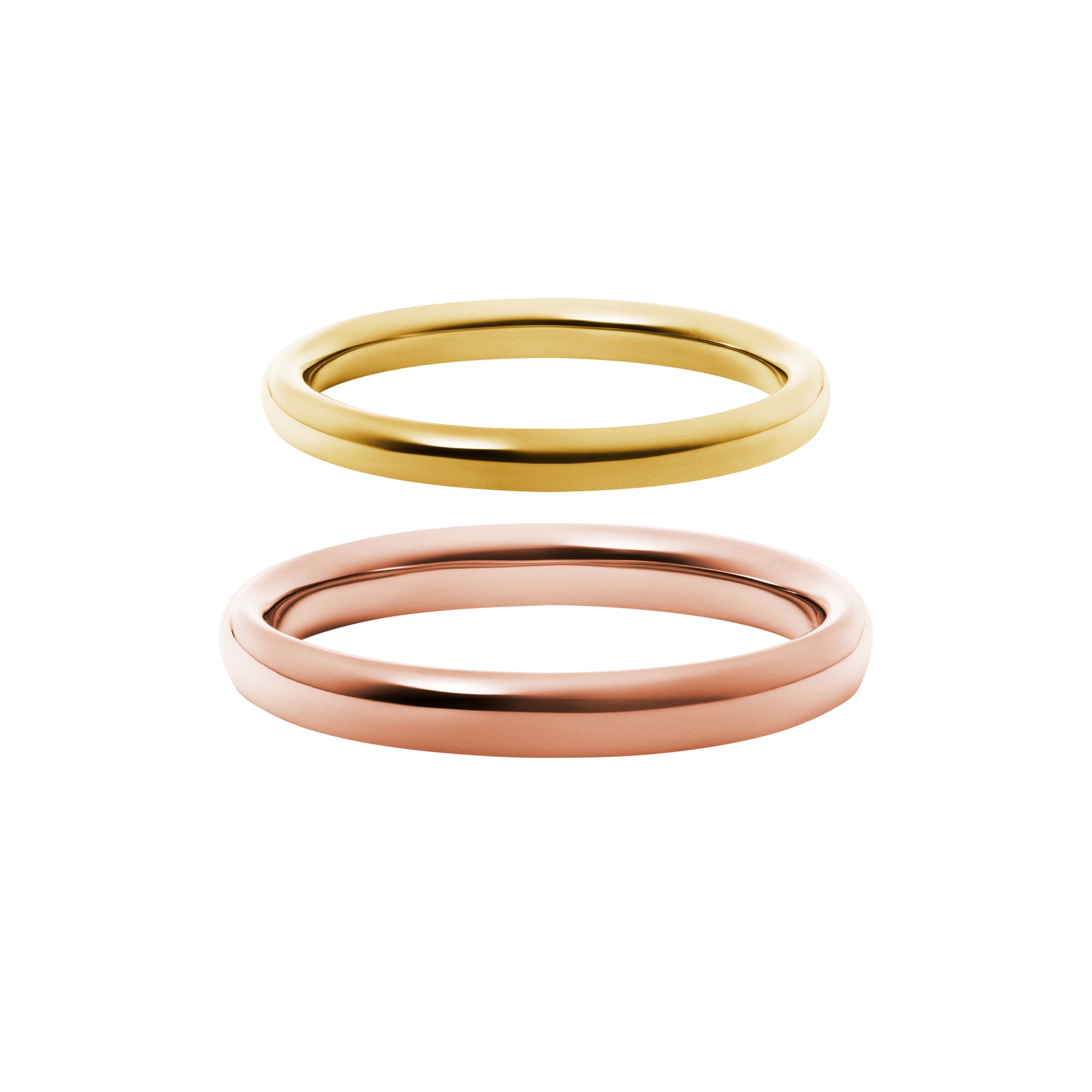 内甲丸極み /コンフォート・オーバル ペアリング (2.0mm / 2.7mm) MC1057 - MC1058 店頭限定