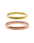 内甲丸極み /コンフォート・オーバル ペアリング (2.0mm / 2.7mm) MC1057 - MC1058 店頭限定