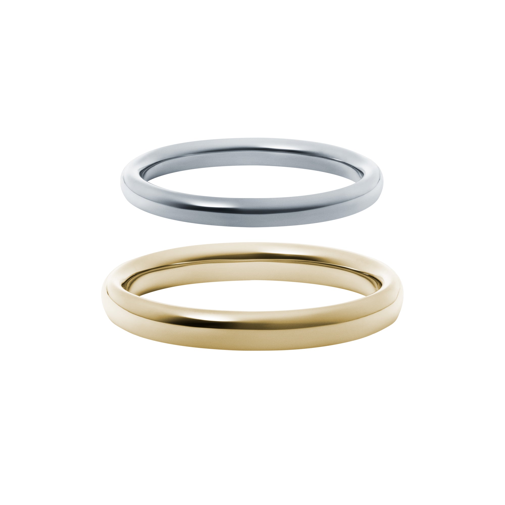 内甲丸極み /コンフォート・オーバル ペアリング (2.0mm / 2.7mm) MC1057 - MC1058 店頭限定