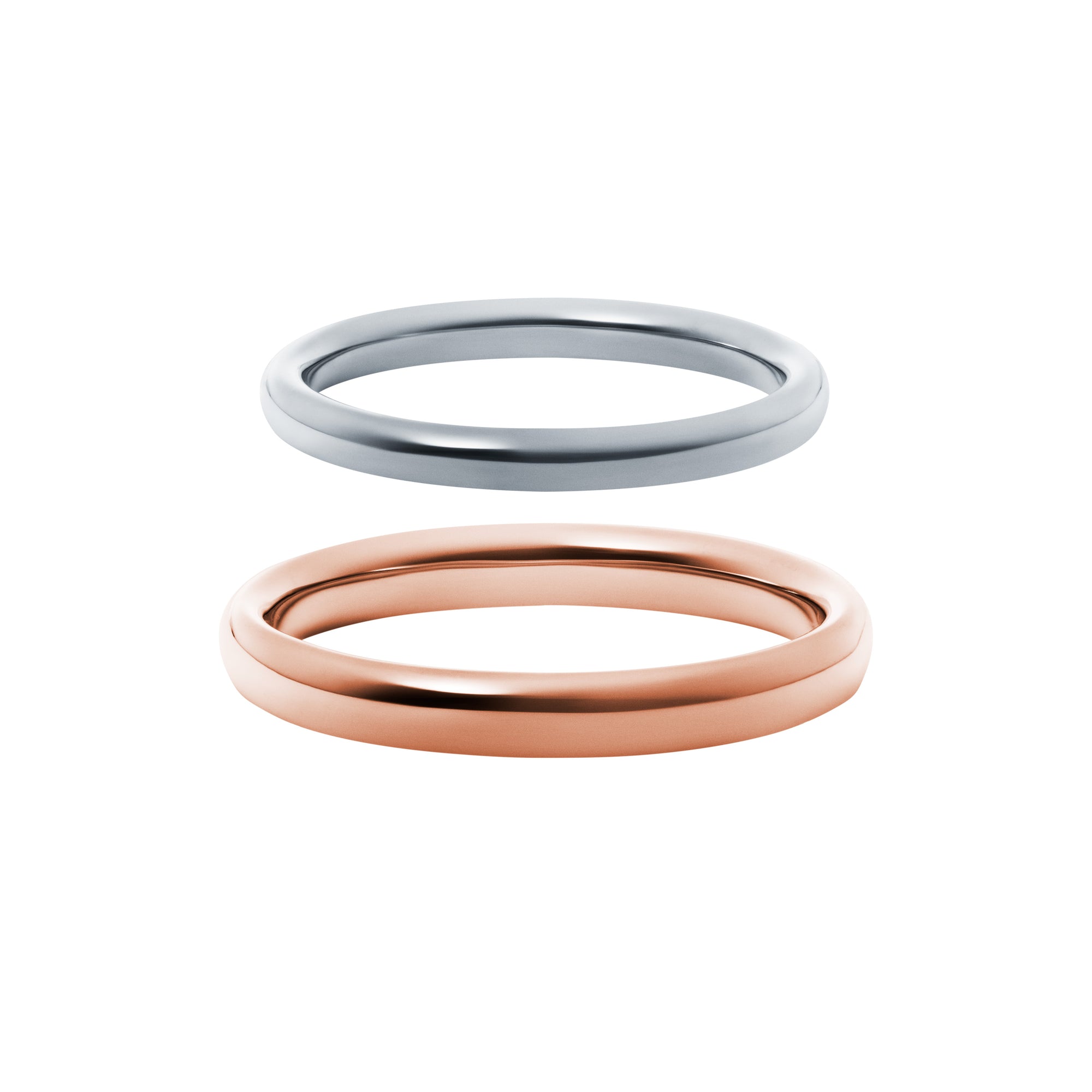 内甲丸極み /コンフォート・オーバル ペアリング (2.0mm / 2.7mm) MC1057 - MC1058 店頭限定