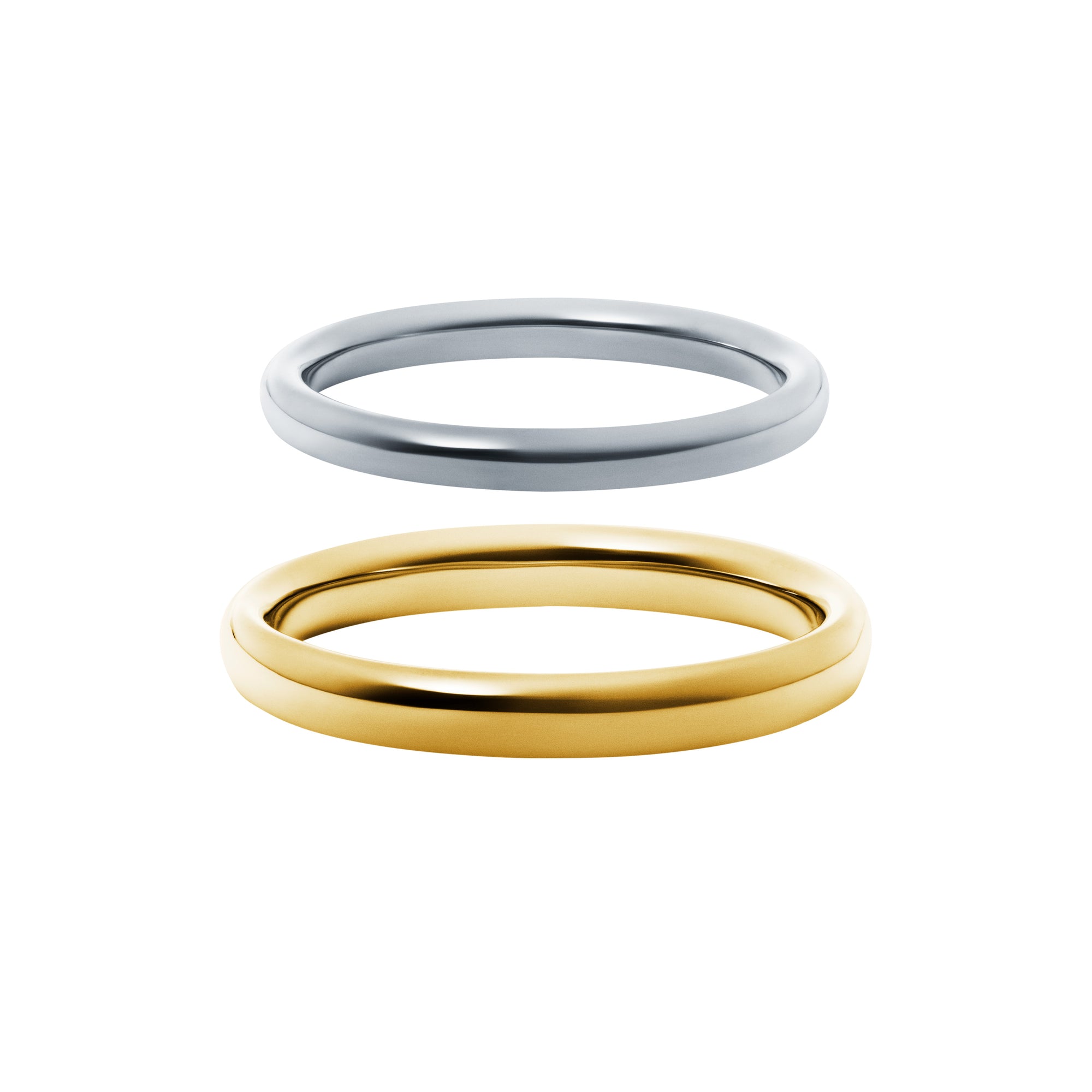 内甲丸極み /コンフォート・オーバル ペアリング (2.0mm / 2.7mm) MC1057 - MC1058 店頭限定