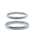 内甲丸極み /コンフォート・オーバル ペアリング (2.0mm / 2.7mm) MC1057 - MC1058 店頭限定