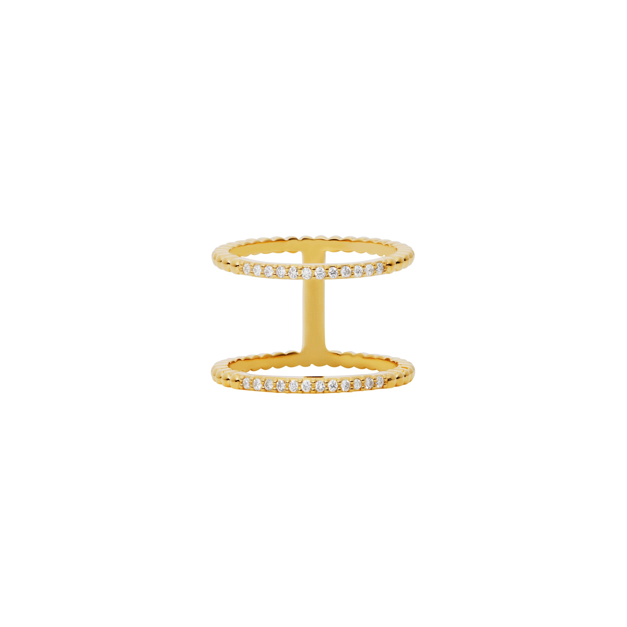 Dual Stones Row Ring/JC1213/Four Seasons/Spring | Jewelry | EIKA