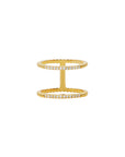 Dual Stones Row Ring/JC1213/Four Seasons/Spring | Jewelry | EIKA