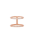 Dual Stones Row Ring/JC1213/Four Seasons/Spring | Jewelry | EIKA