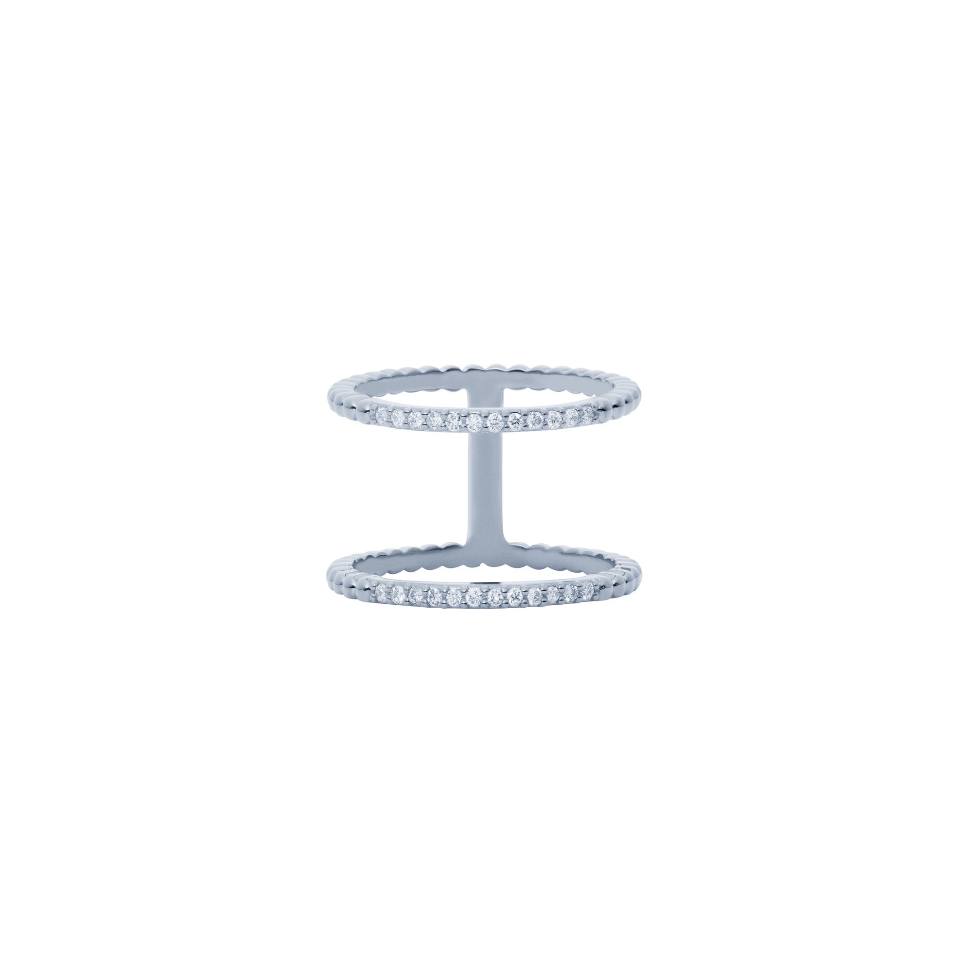 Dual Stones Row Ring/JC1213/Four Seasons/Spring | Jewelry | EIKA