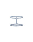 Dual Stones Row Ring/JC1213/Four Seasons/Spring | Jewelry | EIKA