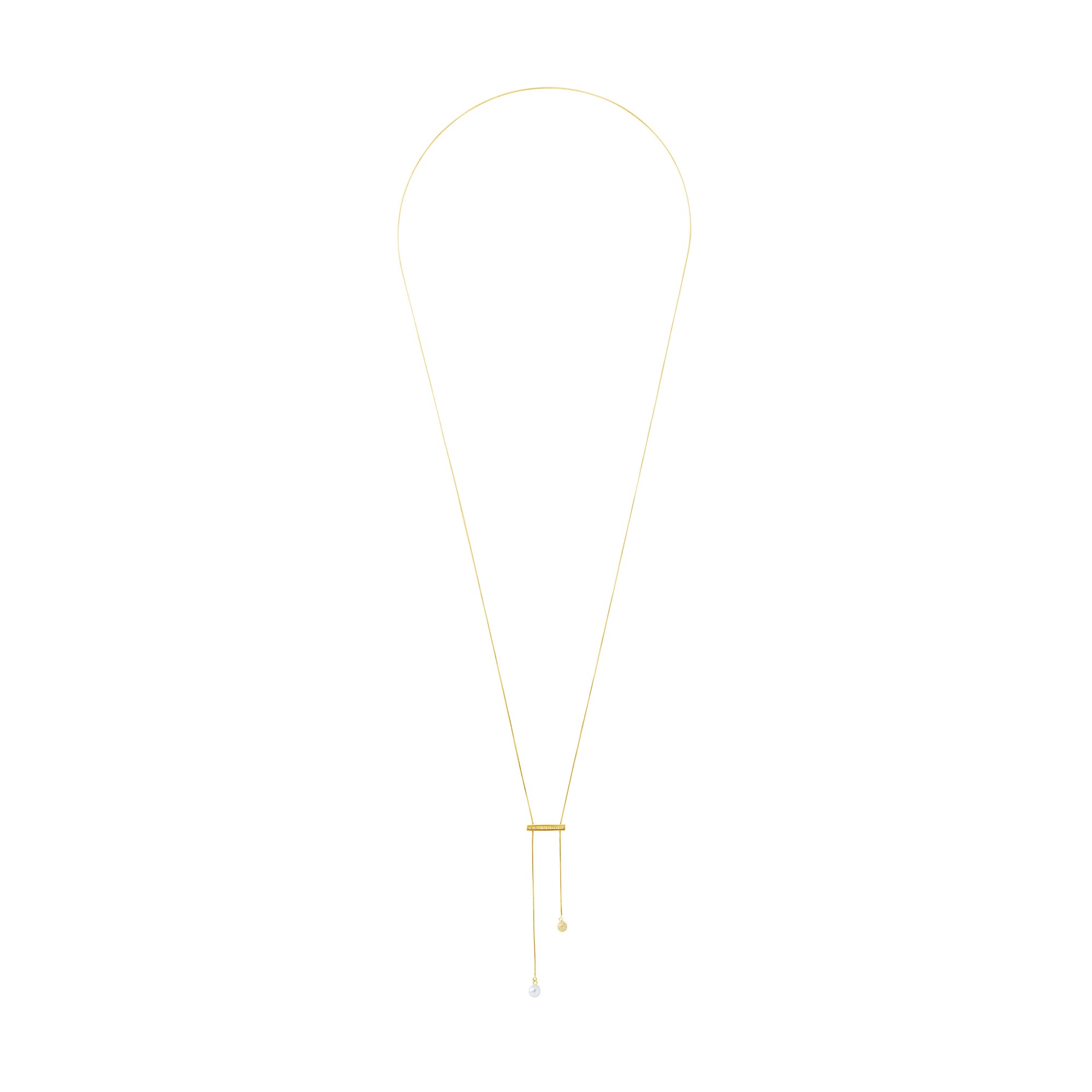 Sphere Balance Long Chain Necklace/JC1212/Four Seasons/Autumn | Jewelry | EIKA