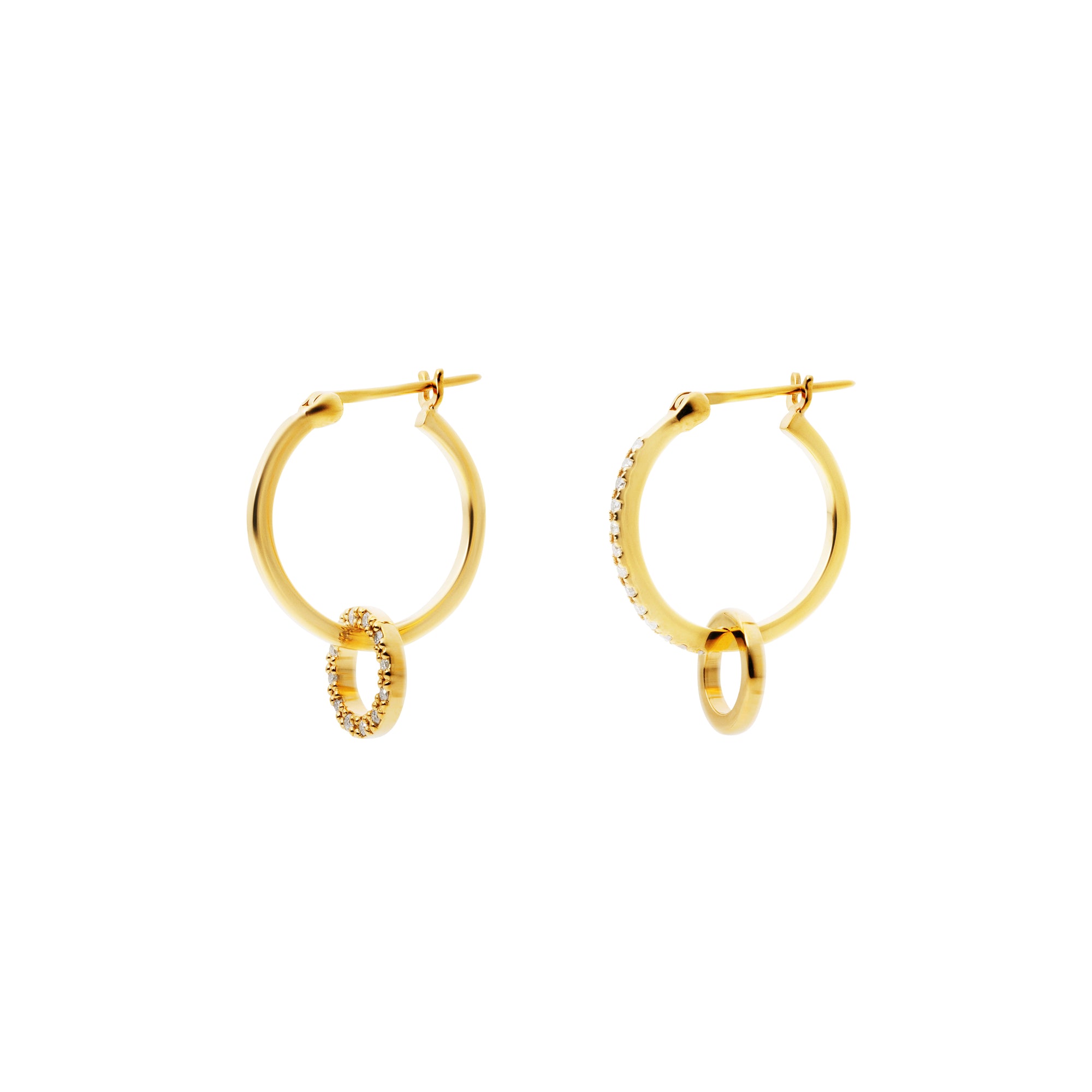 Double Circle Dancing Earrings/JC1215/Four Seasons/Autumn | Jewelry | EIKA