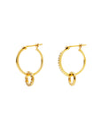 Double Circle Dancing Earrings/JC1215/Four Seasons/Autumn | Jewelry | EIKA