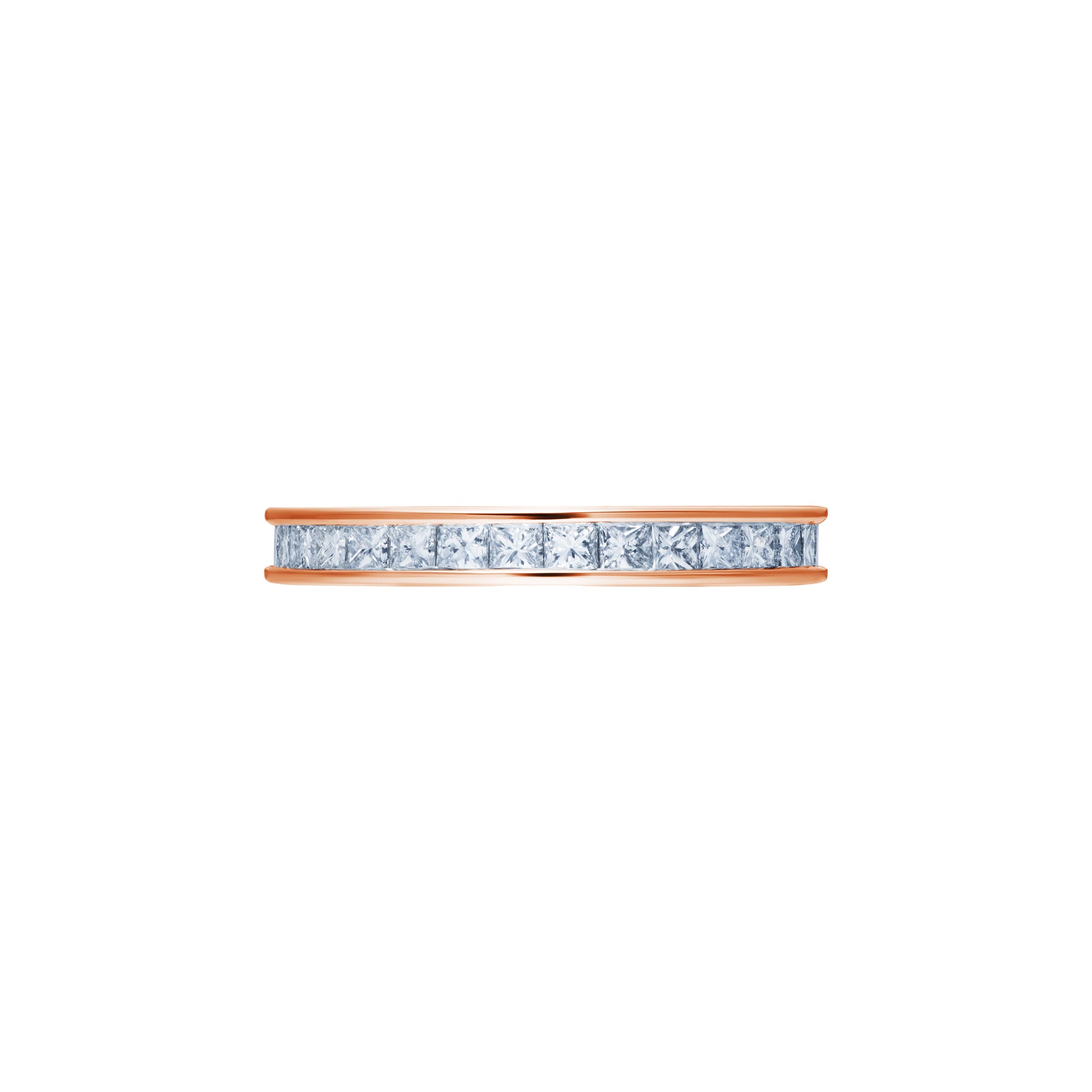 MC1055 / プリンセスカットフルエタニティリング｜結婚指輪