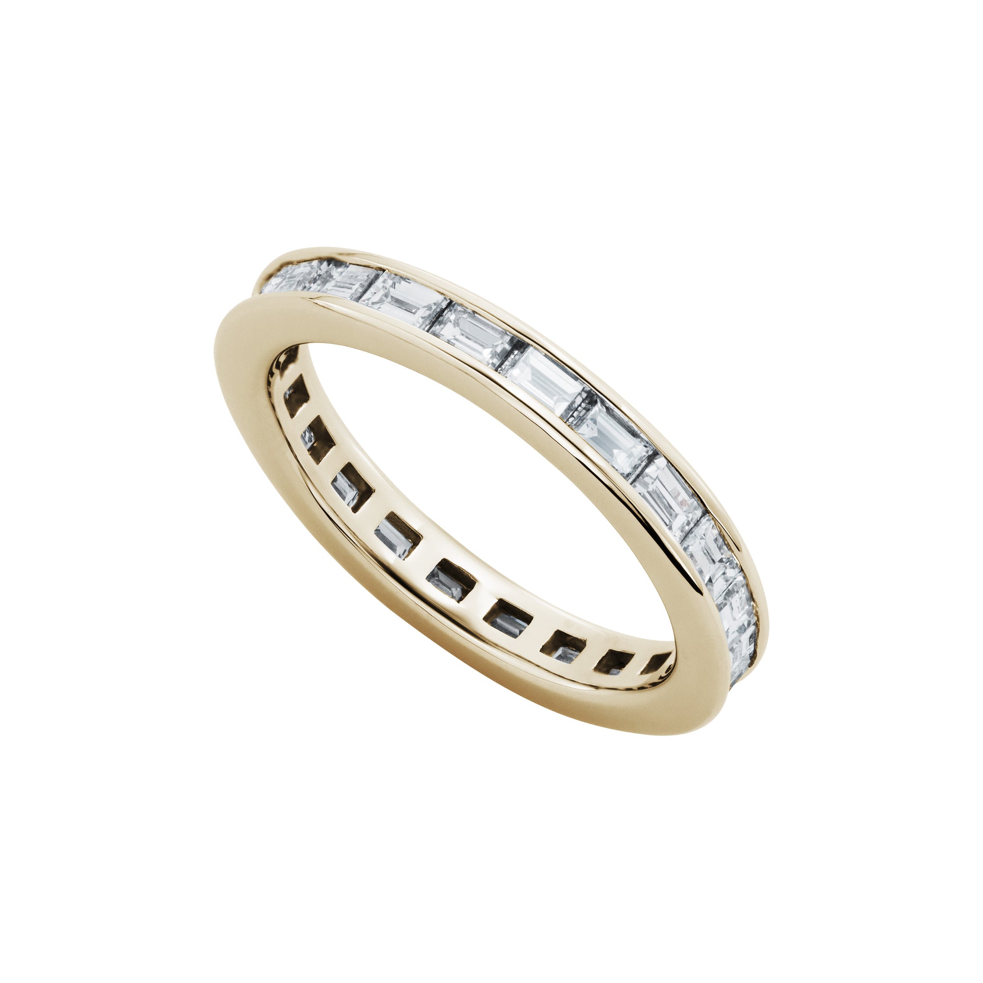 MC1056 / バケットカットフルエタニティリング｜結婚指輪