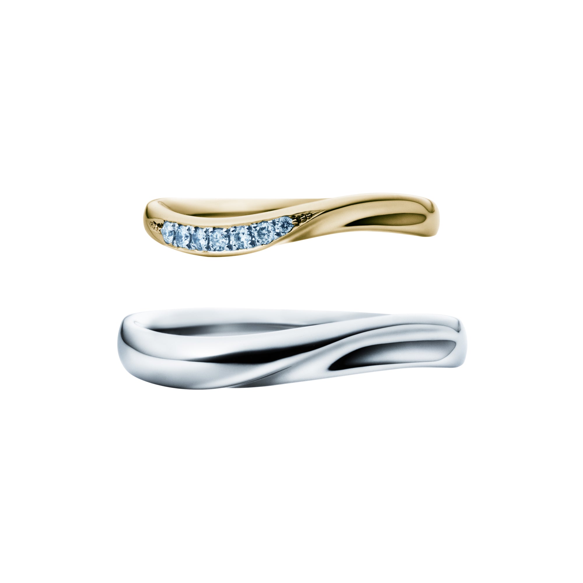 ウェーブ/MC1031 - MC1032/マスター｜結婚指輪
