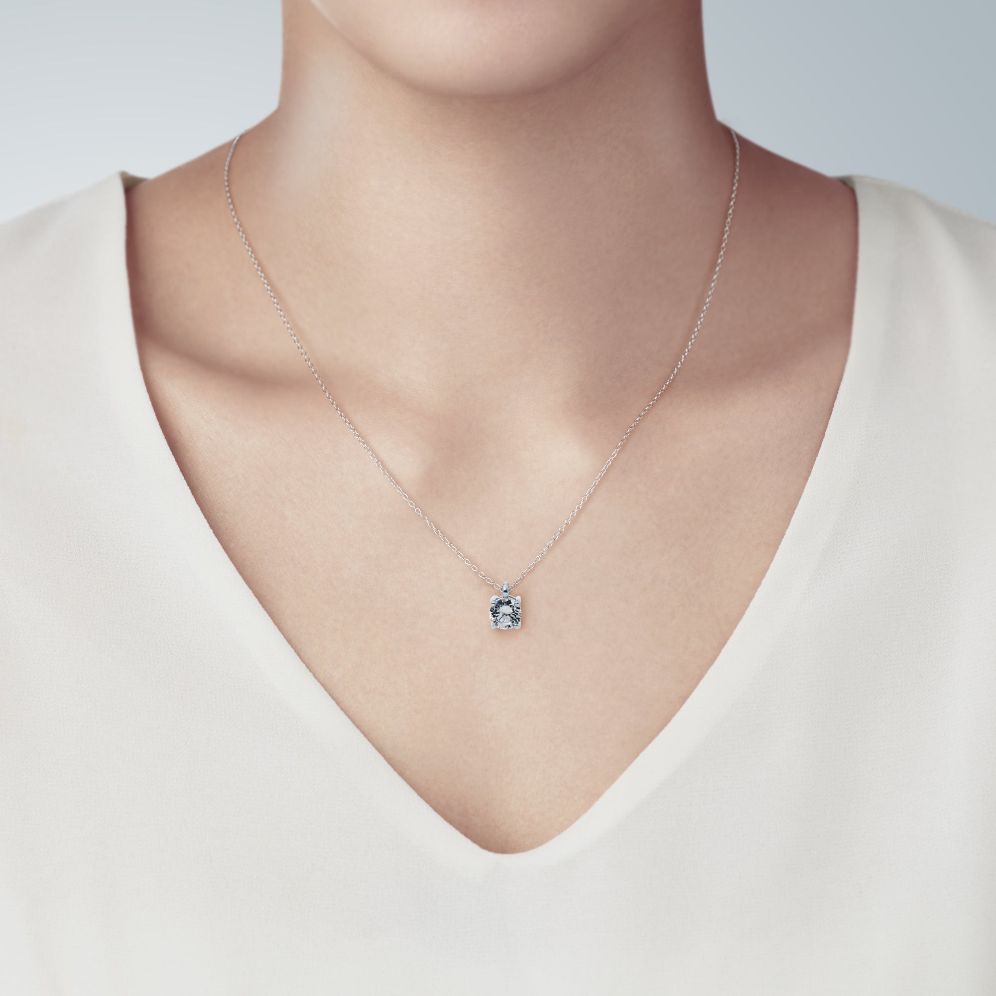 Four Points Necklace/EC1042 | Engagement | EIKA 