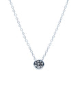 Embed Circle Necklace/EC1043｜Engagement 