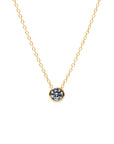 Embed Circle Necklace/EC1043｜Engagement 