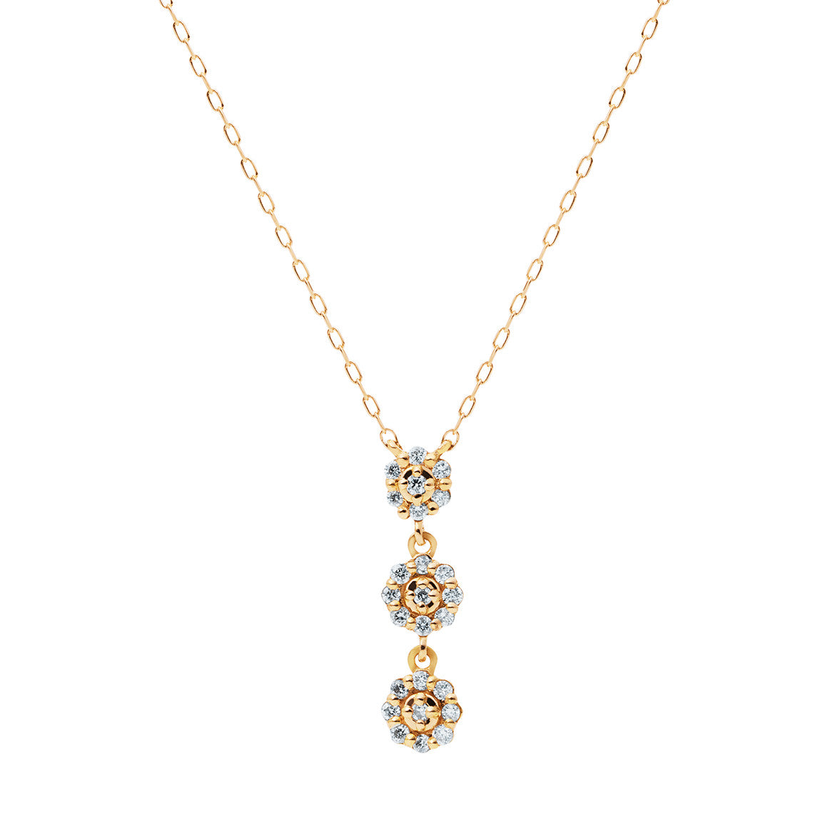 Blossom Trilogy Necklace/JC1157/Four Seasons/Spring | Jewelry│EIKA