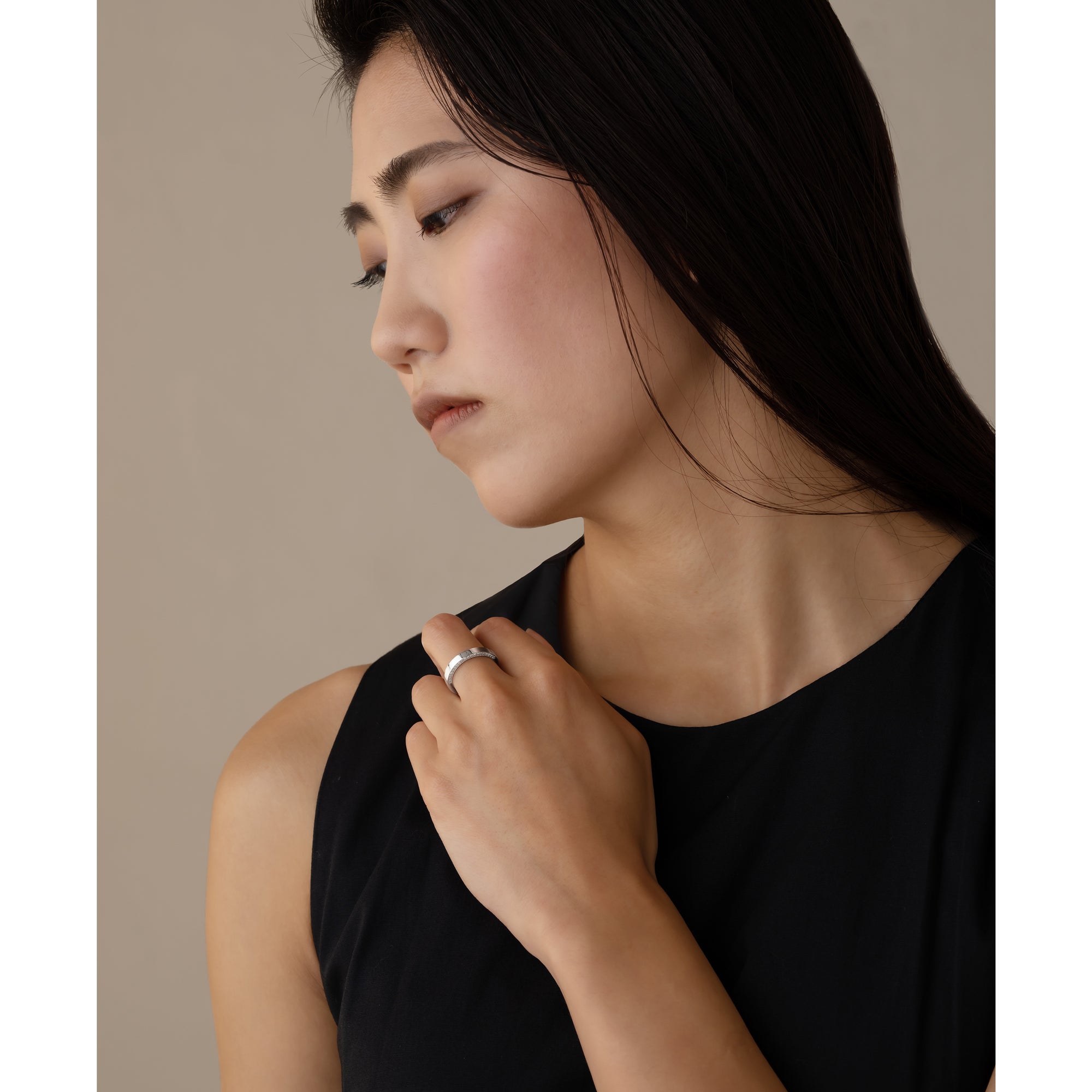 ルナサイドダイヤモンドリング/JC1222/フォーシーズンズ/Detailess｜ジュエリー｜EIKA