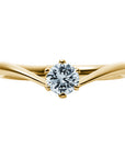 Wave/EC1013/PT950/Master | Engagement ring