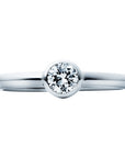 Solitaire/EC1023/PT950/Master | Engagement ring 