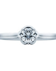 Solitaire/EC1024/PT950/Master | Engagement ring 