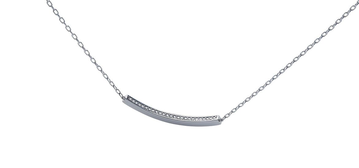 Luna Up Diamond Long Necklace/JC1221/Four Seasons/Details