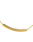 Luna Up Diamond Long Necklace