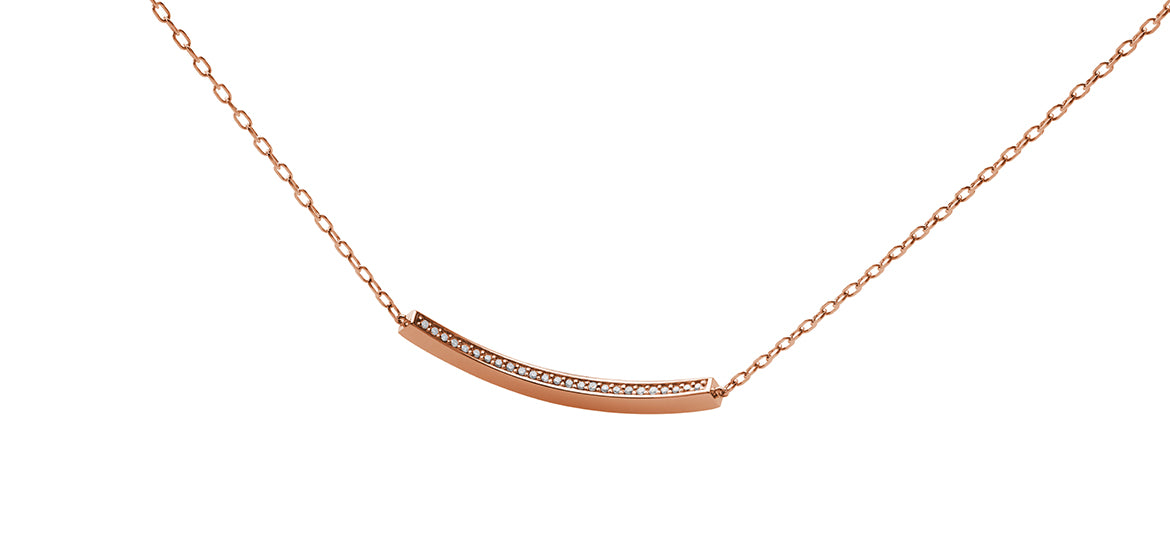 Luna Up Diamond Long Necklace