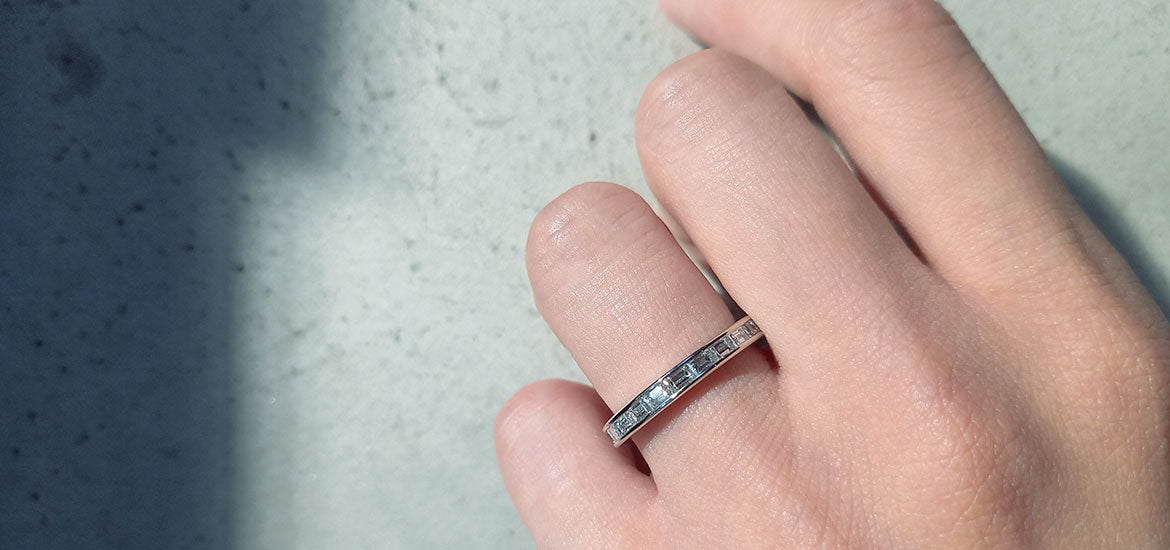 プラチナ　エタニティリング バゲットカット　12号 or0158.jpg